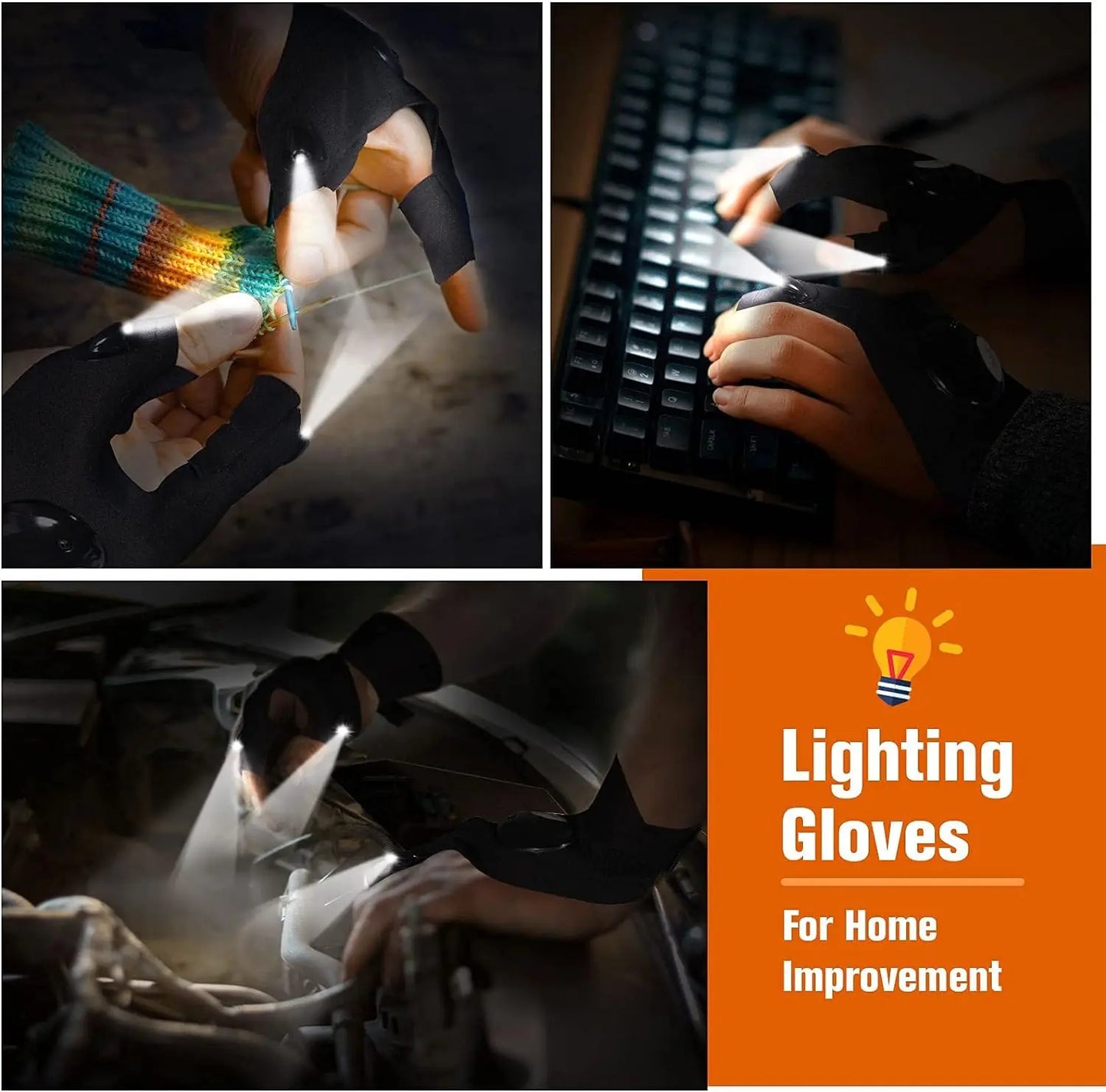 Night Vision LED Gloves